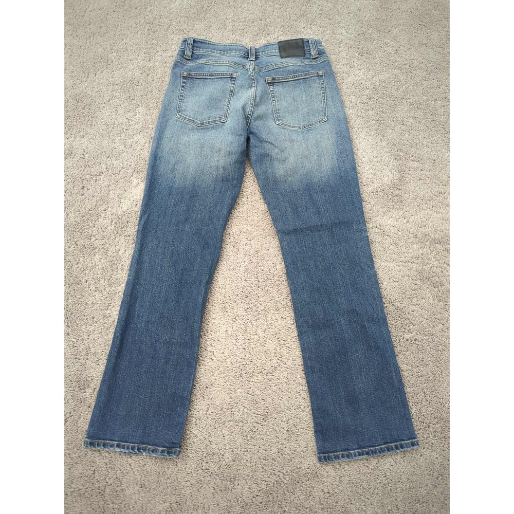 Kancan Jeans Mens 32 Blue Straight‎ Leg Mid Rise Faded Casual - Picture 5 of 8